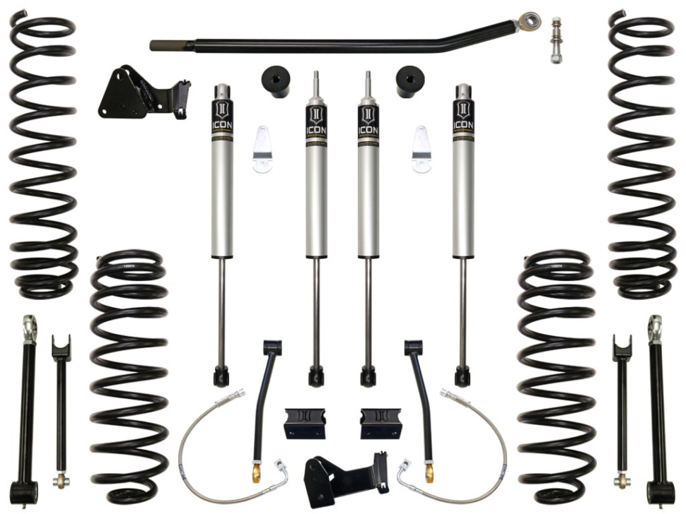 Ліфт-комплект підвіски Jeep Wrangler JK 07-18 Stage 1 Lift 4.5" Icon Vehicle Dynamics K24001