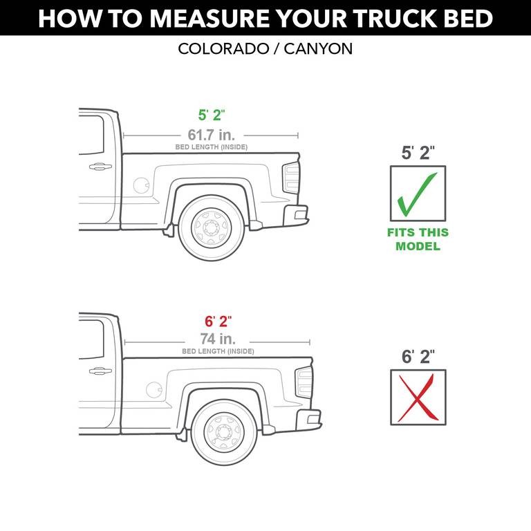 М'яка ролета багажника Chevrolet Colorado/GMC Canyon 15-22 5'2" Pro X15 TruXedo 1449801
