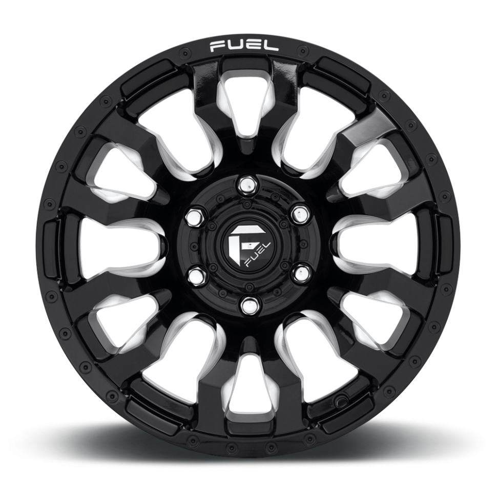 Колесный диск Fuel Off Road Blitz Gloss Black Milled 20x8.25 ET-202 D67320829235