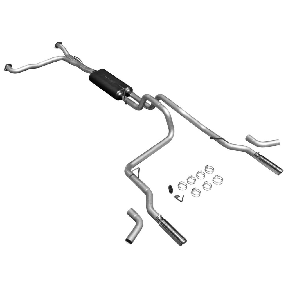 Flowmaster 17406 American Thunder Cat-back Exhaust System 04-15 Nissan Titan
