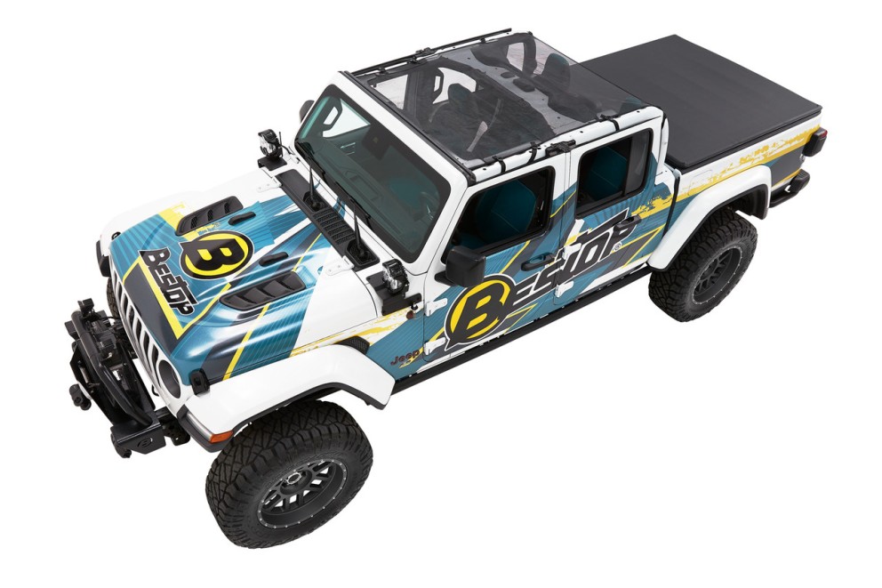 Sun Safari Bikini Top Mesh Jeep Gladiator JT 20-26 Bestop 5241311