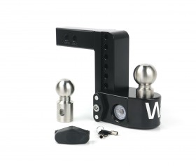 Вставки фаркопа регульована 6" під квадрат 2" Weigh Safe WS6-2-CER-BLA