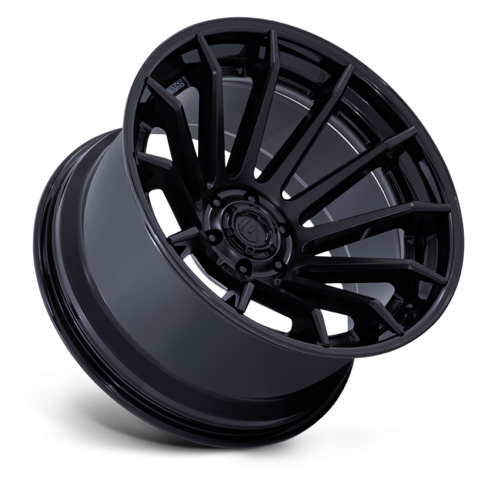 Колесный диск Fuel Off Road Burn Matte Black W/Gloss Black Lip 22x10 ET-18 FC403MX22105018N