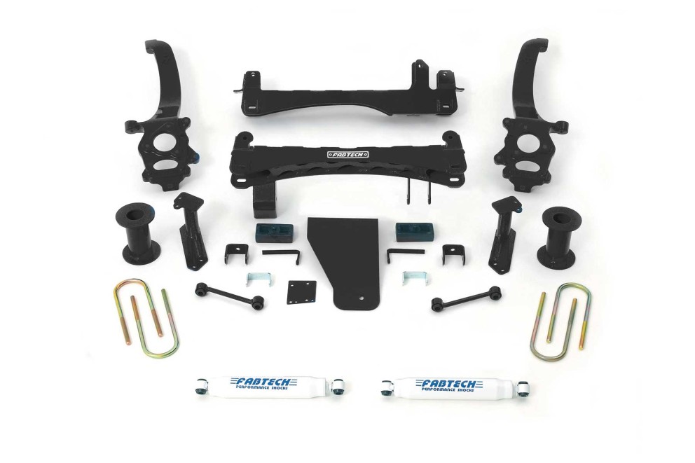 Базовый лифт комплект подвески Nissan Titan 18-24 Lift 6" Fabtech K6012