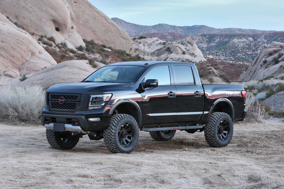 Базовый лифт комплект подвески Nissan Titan 18-24 Lift 6" Fabtech K6012