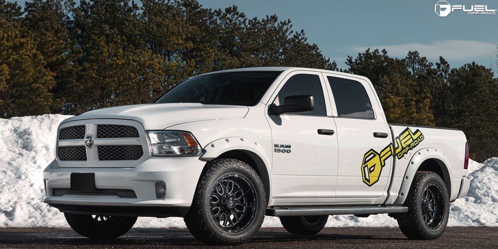 Колесный диск Fuel Off Road Titan Gloss Black Milled 22x12 ET-44 D58822201747