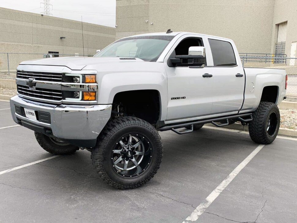 Комплект передних галогеновых фар Chevrolet Silverado 2500/3500 15-19 PRO-Series AlphaRex 880224