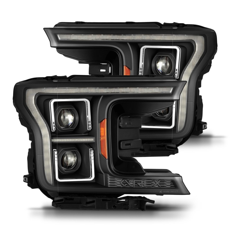 Комплект передних галогеновых фар Ford F-150 18-20 PRO-Series AlphaRex 880252