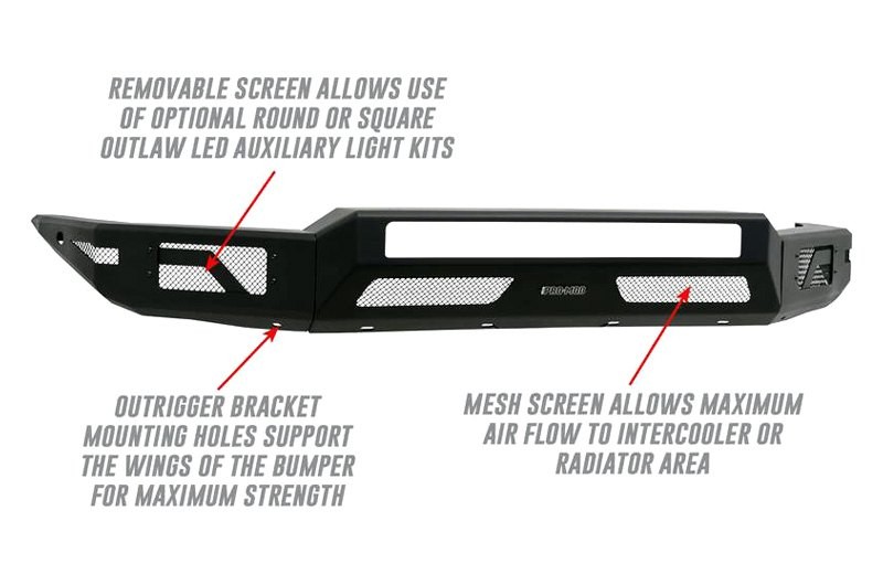 Передний бампер Westin Automotive Pro-Mod Modular Toyota Tacoma 16-20 (58-41045)