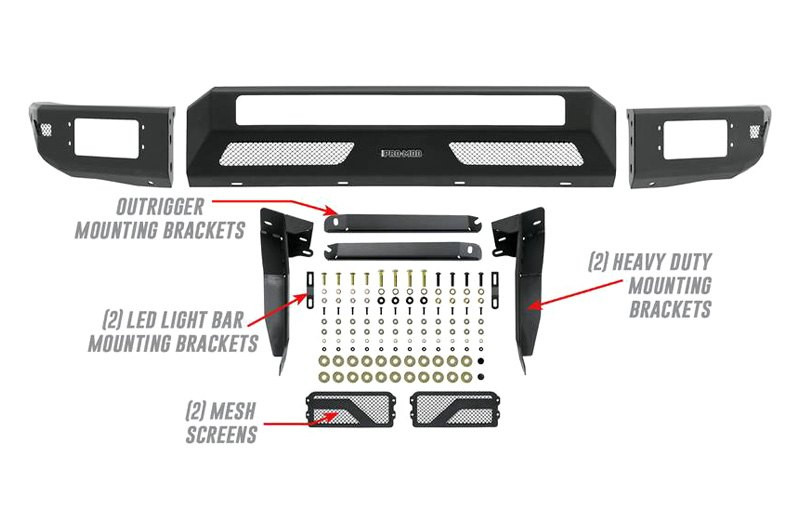Передний бампер Westin Automotive Pro-Mod Modular Toyota Tacoma 16-20 (58-41045)