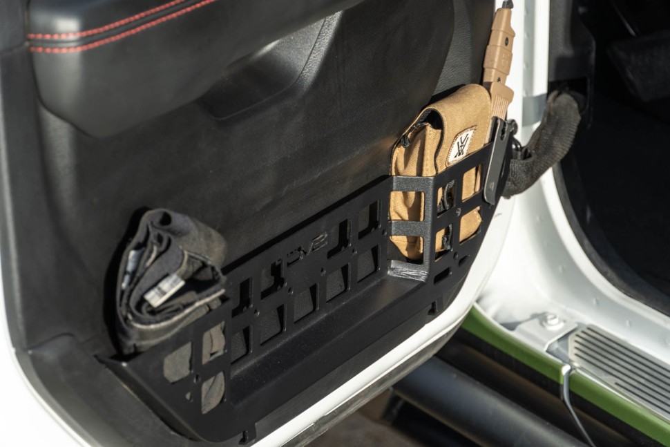 Панели Molle для кармана передней двери Jeep Wrangler JL/Gladiator JT 18-25 DV8 Offroad MPJL-10