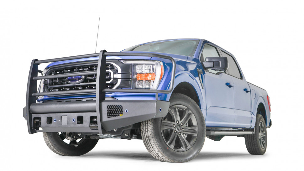 Fab Fours FF15-R3250-1 Full Guard Front Bumper Ford F-150 15-17