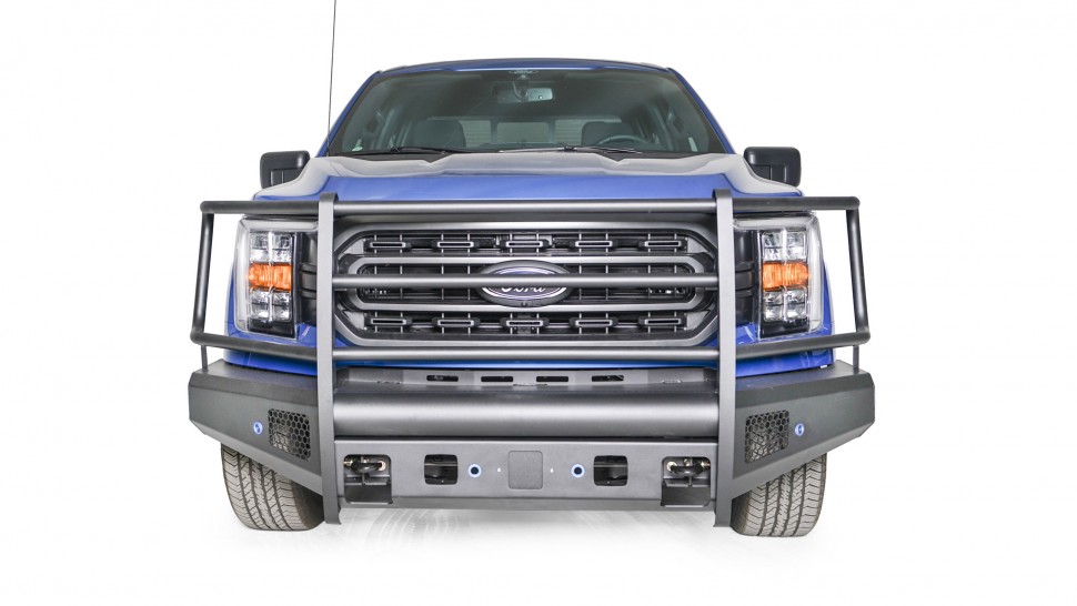 Fab Fours FF15-R3250-1 Full Guard Front Bumper Ford F-150 15-17