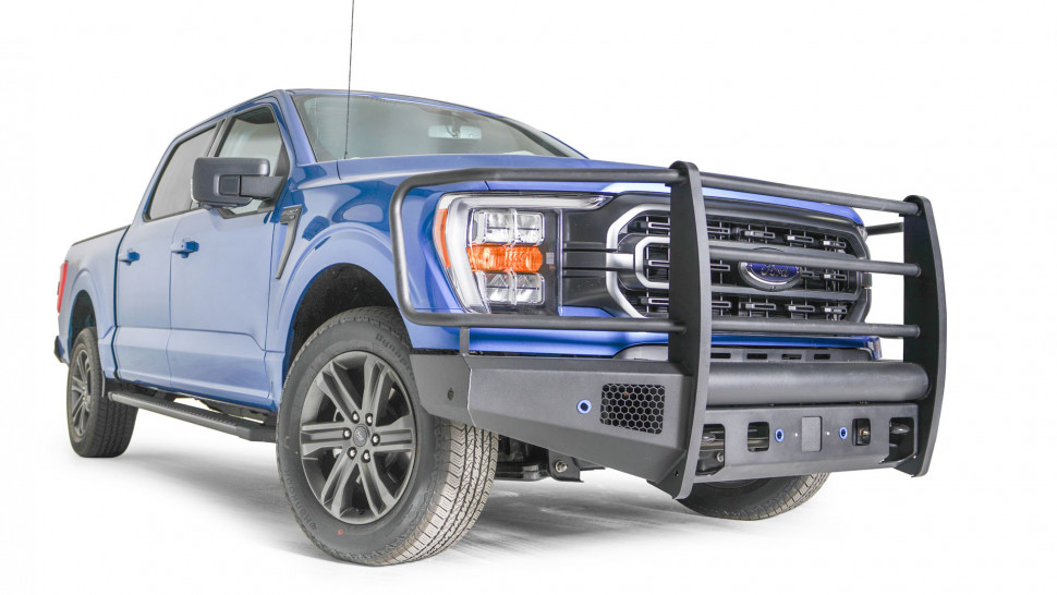 Fab Fours FF15-R3250-1 Full Guard Front Bumper Ford F-150 15-17