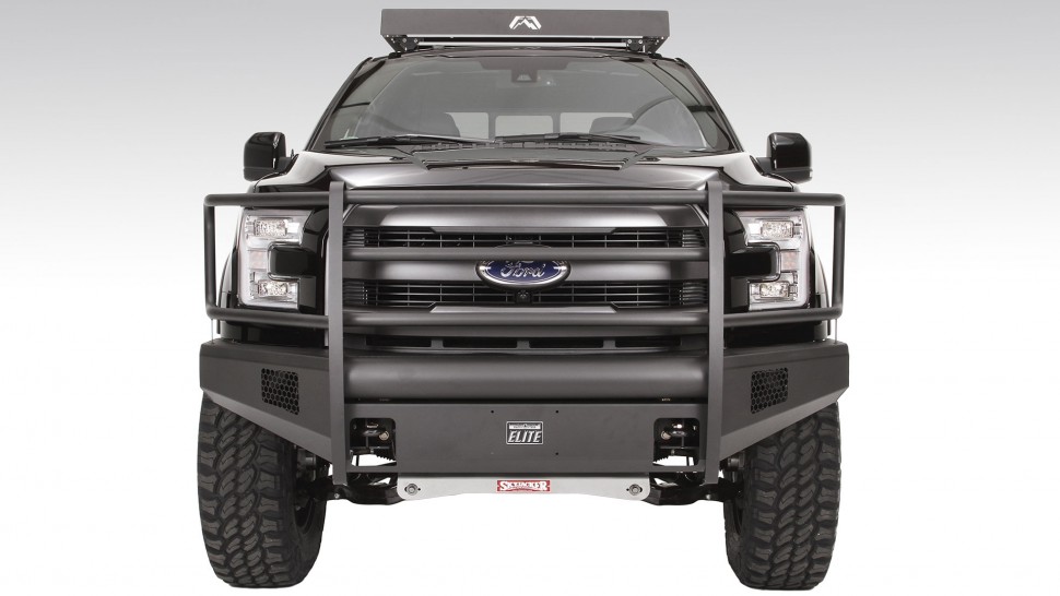 Fab Fours FF15-R3250-1 Full Guard Front Bumper Ford F-150 15-17