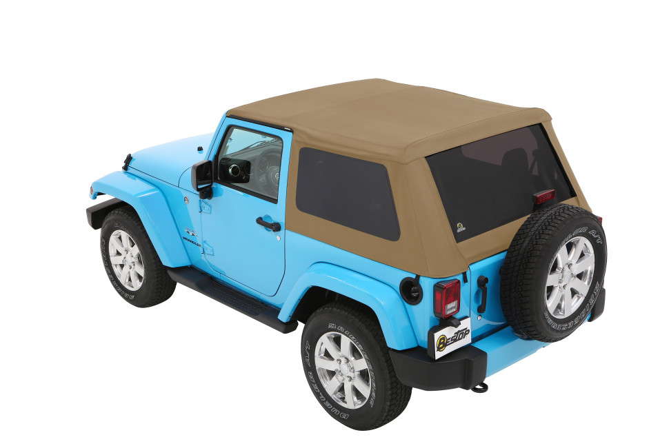 М`який дах софт Топ Jeep Wrangler JK 07-18 2 Door (Tan) Trektop Bestop 5685271