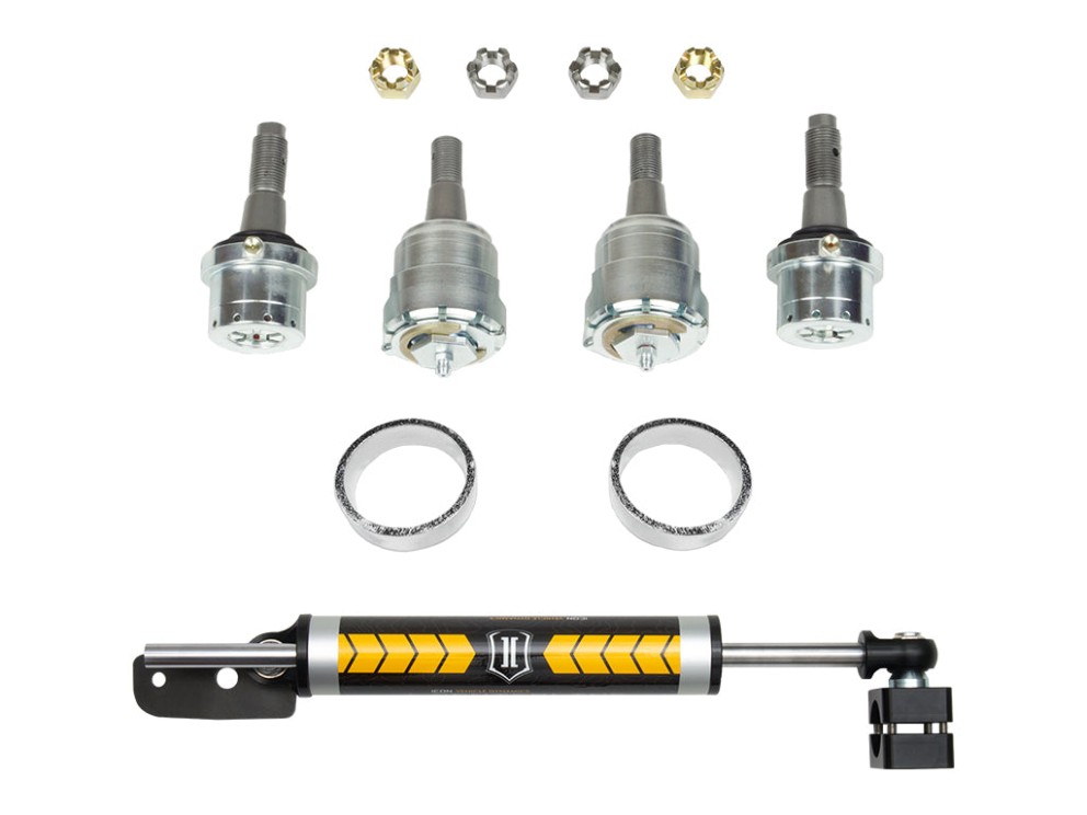 Icon Vehicle Dynamics K2211 Ultimate Front End Kit Jeep Wrangler JL/Gladiator JT 18-26