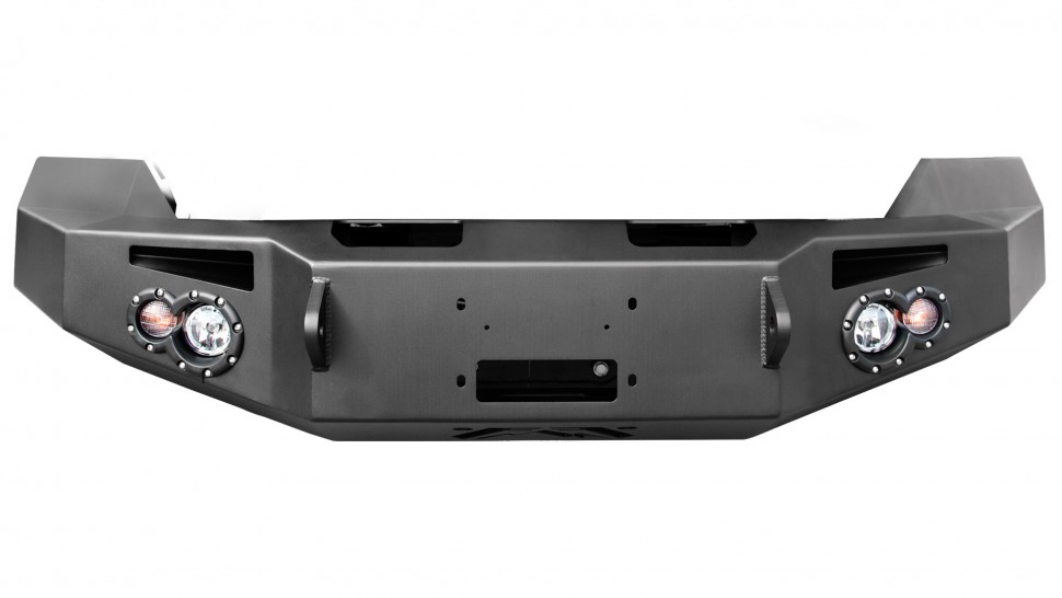 Fab Fours DR13-H2950-1 Premium Front Bumper With Full Guard Dodge Ram 1500 13-18