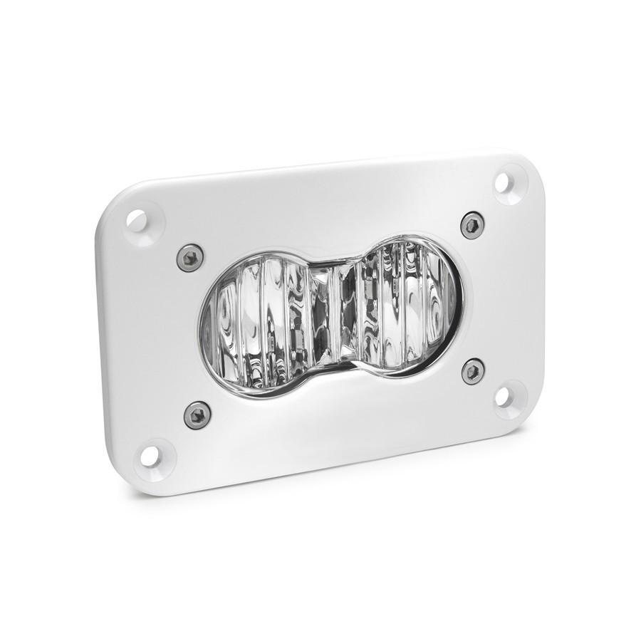 Baja Designs 481005WT S2 Pro 2.93"x1.68" Wide Led Off-Road Light Flush Mount