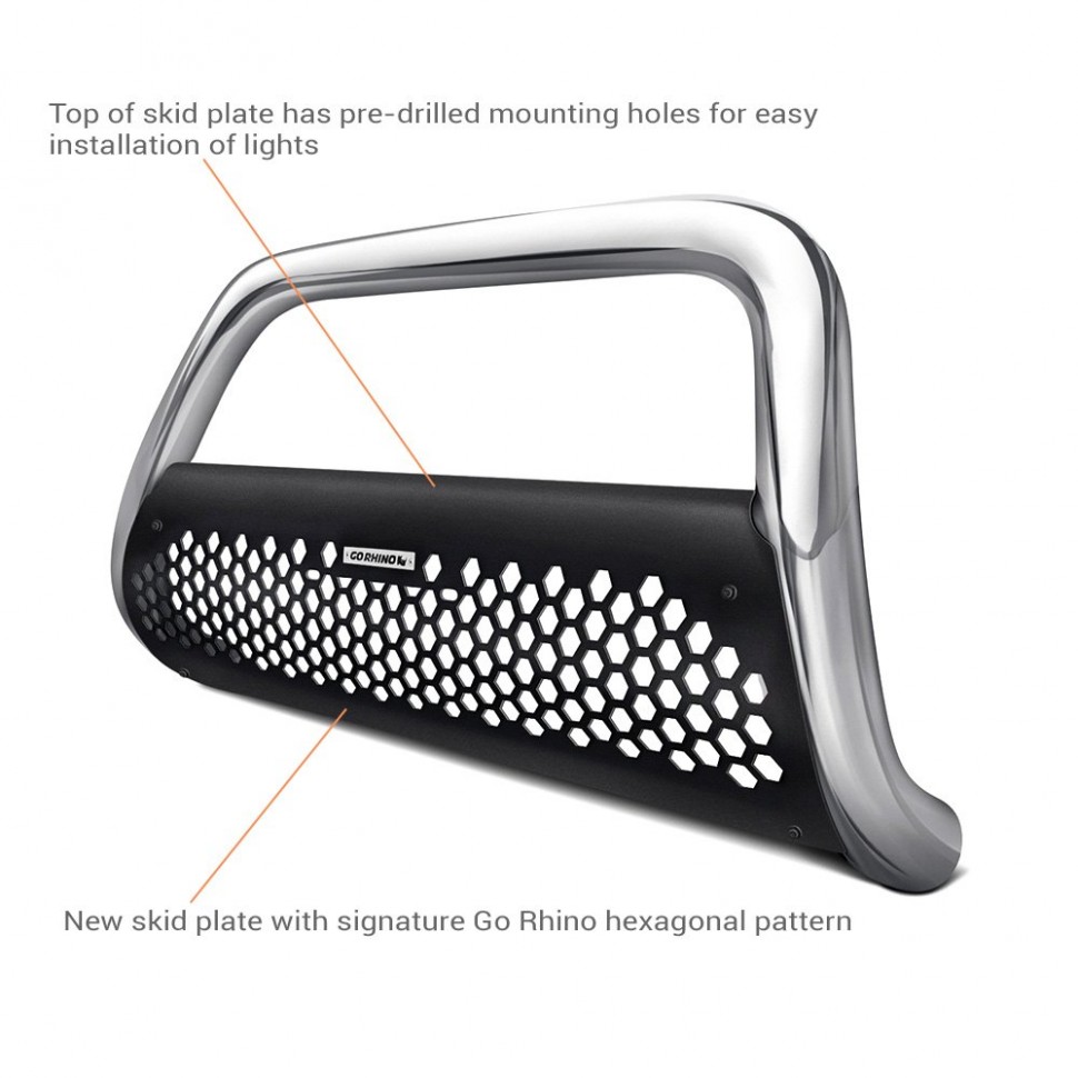 Go Rhino 55298PS RC2 Bull Bar With Mounting Brackets Ford F-250/F-350 08-16