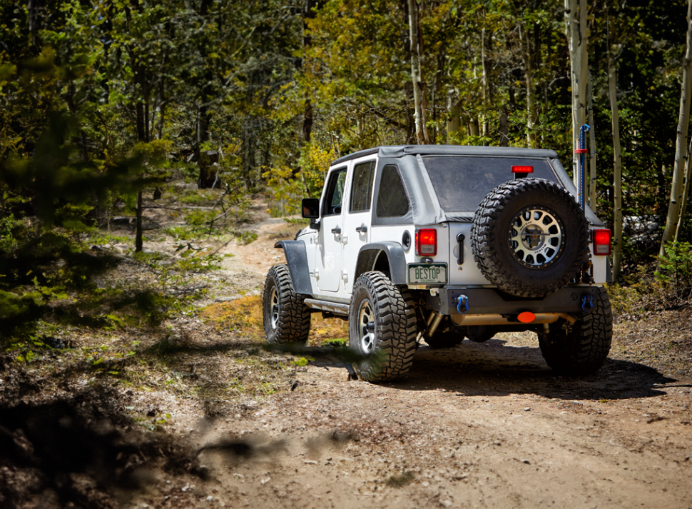 Мягкая крыша Ascent Soft Top Black Diamond Jeep Wrangler JK 07-18 4 Door Bestop 5682535