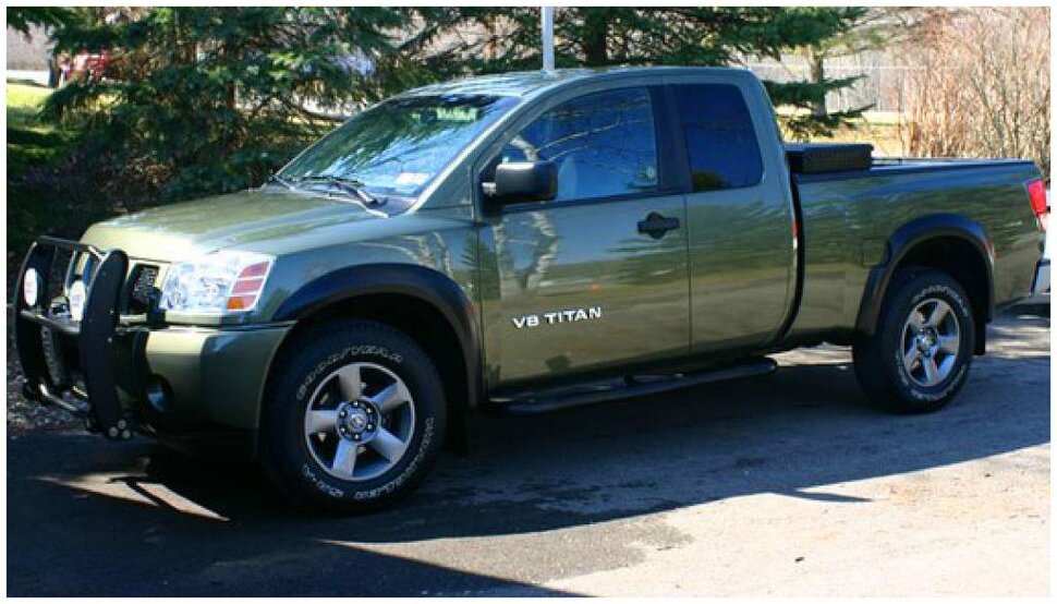 Bushwacker 70901-02 Extend A Fender Flares Set 4 PC Nissan Titan 04-15