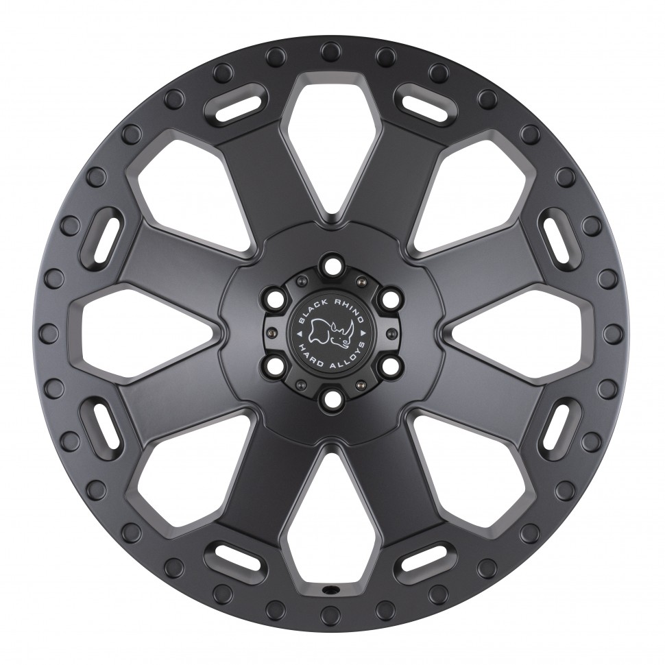 Колісний диск Black Rhino Warlord Matte Gunmetal 18x8 ET+30 1880WAR305127G71
