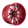 XD Wheels XD85822287944N Tension Wheel Candy Red Milled 22x12 -44