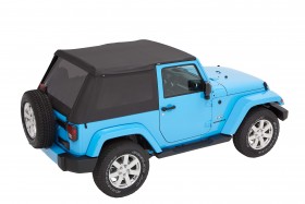 М`який дах софт Топ Jeep Wrangler JK 07-18 2 Door (Black Diamond) Trektop Bestop 5685235