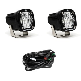 Комплект додаткових LED фар 2.1x2.1" Wide Cornering S1 Baja Designs 387805
