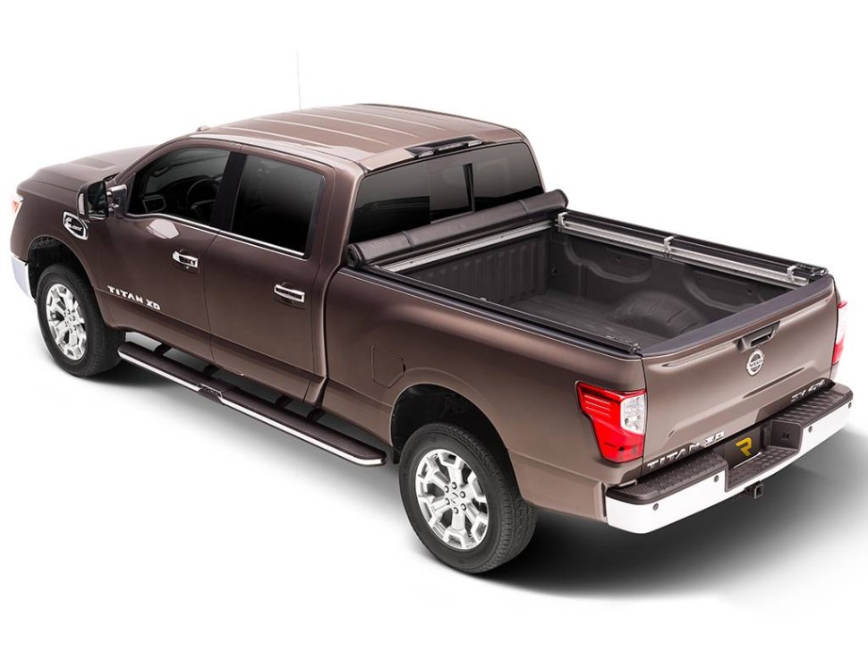Мягкая ролета багажника Nissan Titan/Titan XD 17-19 8'3" TruXport TruXedo 209001