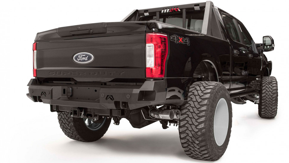 Задний бампер Premium Ford F-250/F-350 17-22 Fab Fours FS17-W4151-1