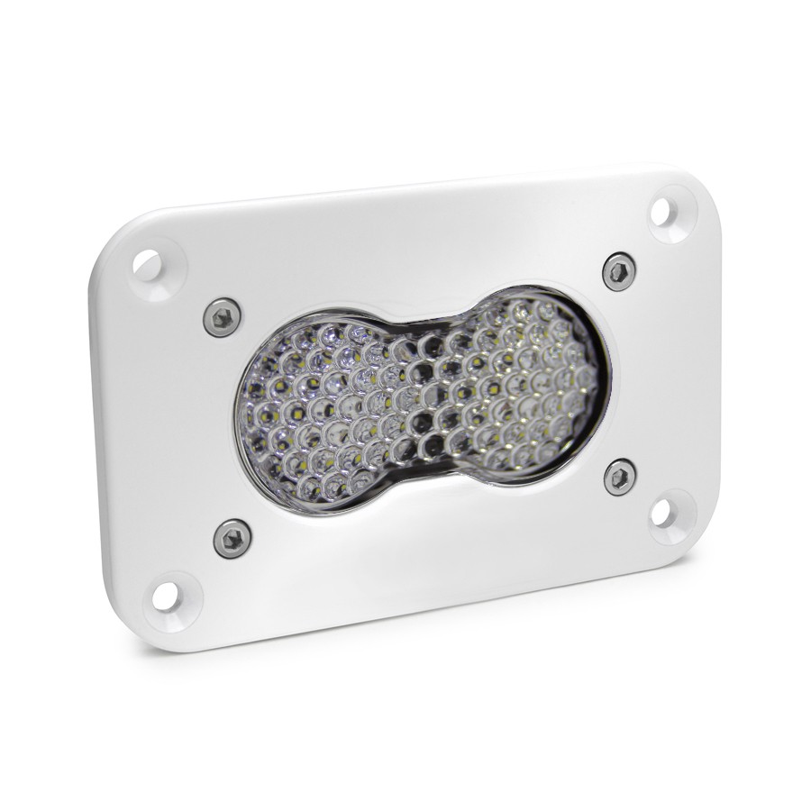 Дополнительная LED фара скрытого монтажа 2.93"x1.68" Рабочий/Широкий свет S2 Pro LED Light Baja Designs 481006WT