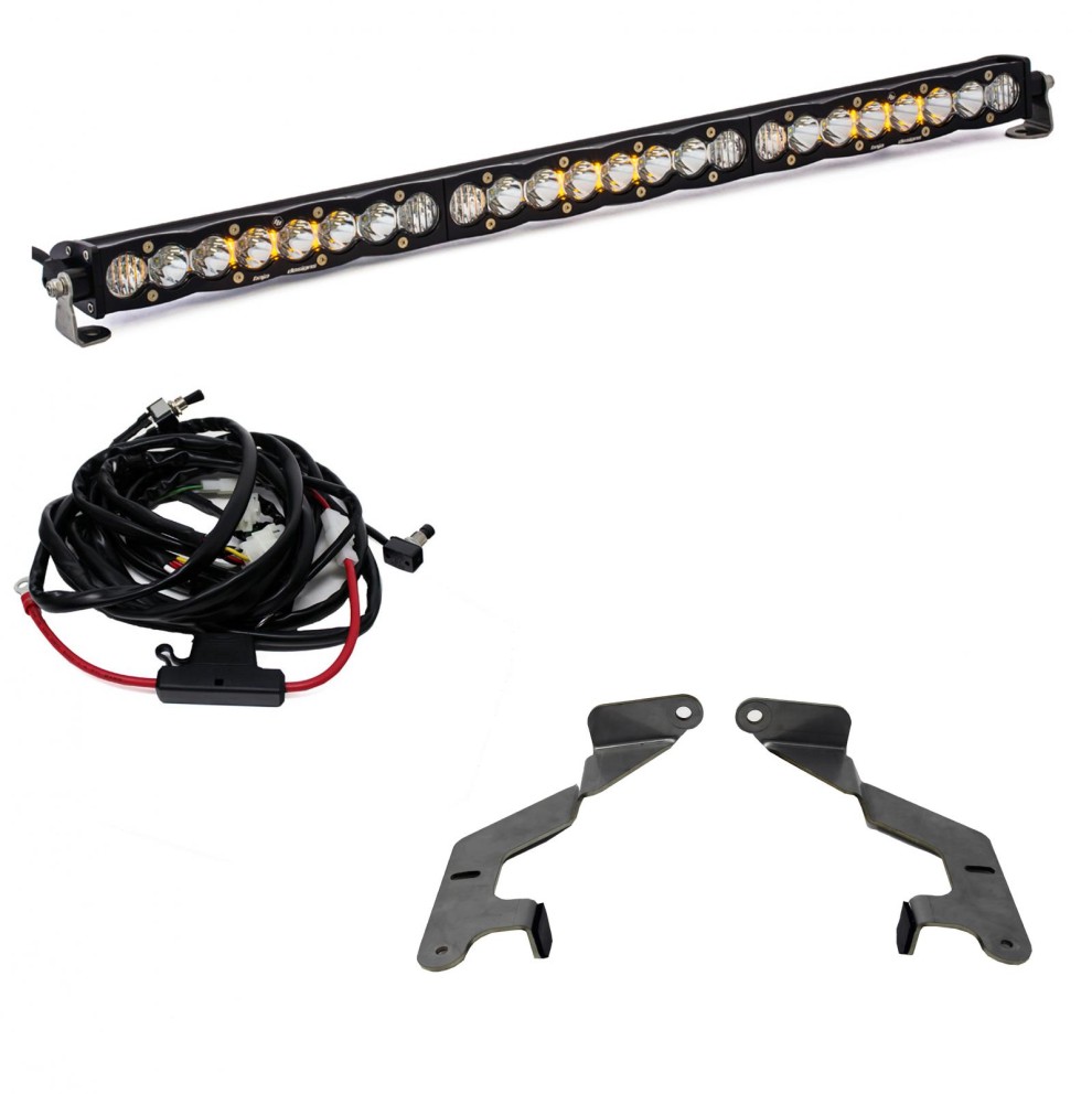 Комплект светодиодной Led балки в решетку Toyota Tundra 14-21 S8 Baja Designs 447160