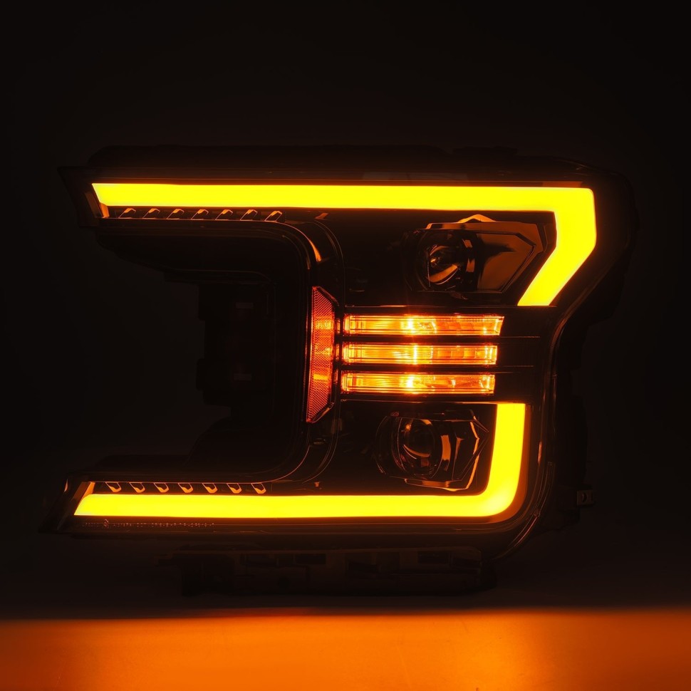 Комплект передних Led фар Ford F-150 18-20 LUXX-Series AlphaRex 880174