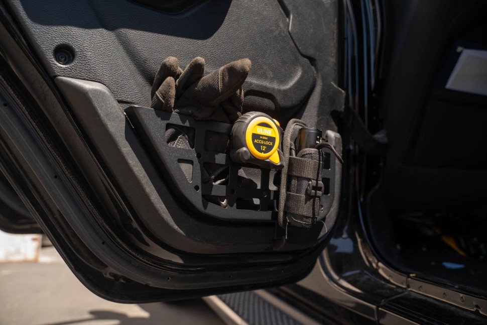 Панели Molle для кармана задней двери Jeep Wrangler JL/Gladiator JT 18-25 4 Door DV8 Offroad MPJL-08