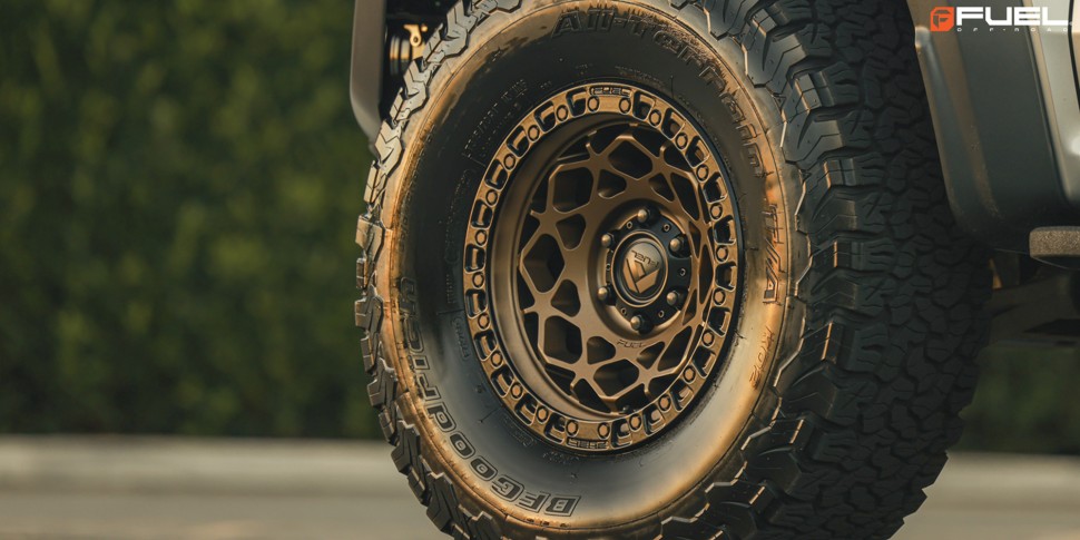 Колесный диск Fuel Off Road Unit Bronze W/Matte Black Ring 15x10 ET D7851500A555