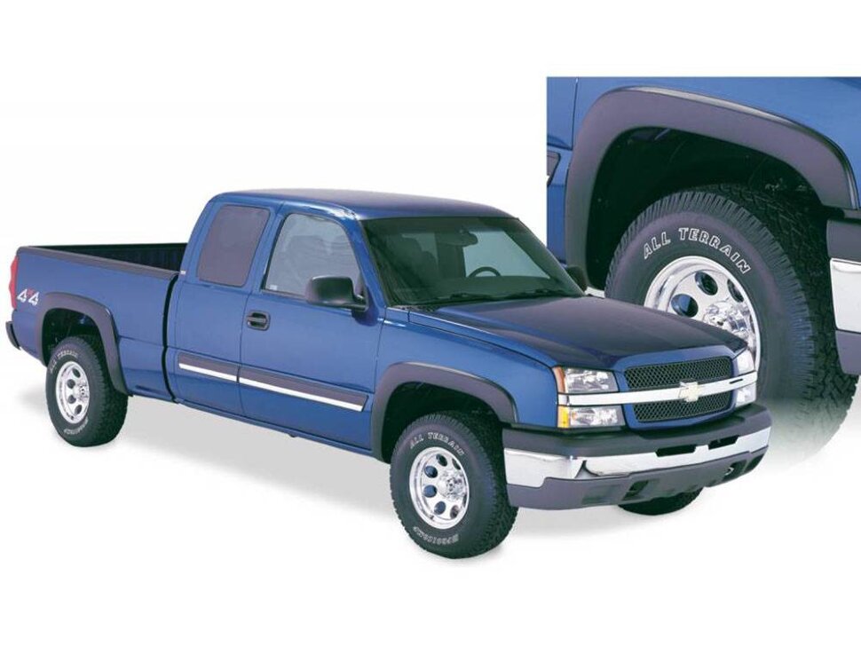 Bushwacker 40915-02 OE Fender Flares Set 4 PC Chevrolet Silverado 1500/2500/3500 03-07