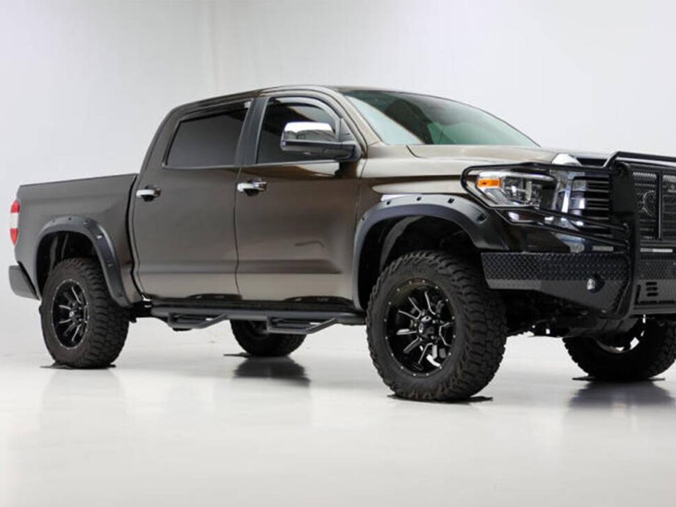 Bushwacker 38607-08 Forge Fender Flares Set 4 PC Toyota Tundra 14-21