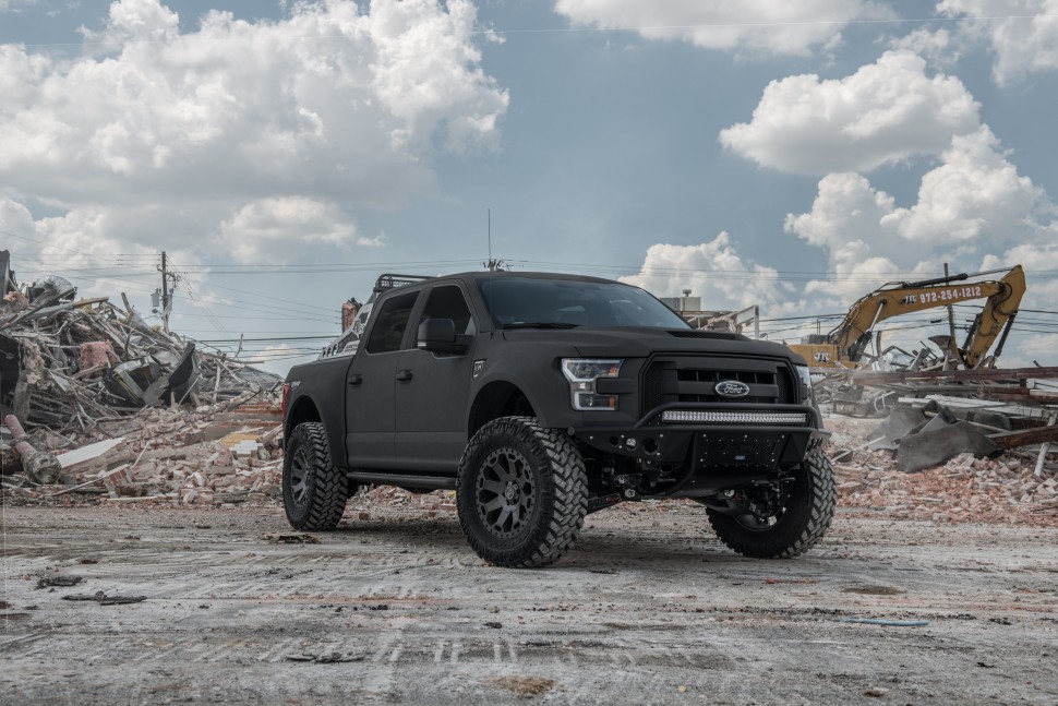 Black Rhino 2090WAR125150M10 Warlord Wheel Matte Black W/Machine Dark Tint Lip 20x9 +12