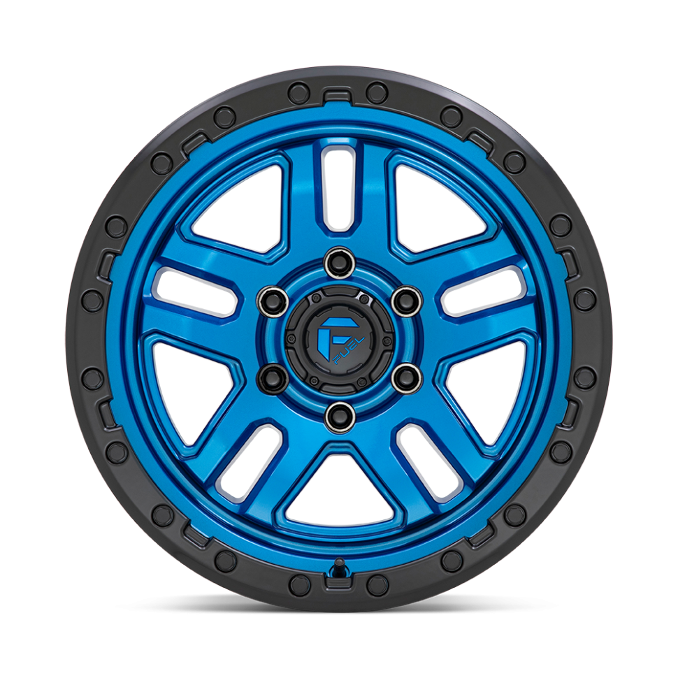 Колесный диск Fuel Off Road Ammo Blue With Black Lip 17x9 ET-12 D79017908445
