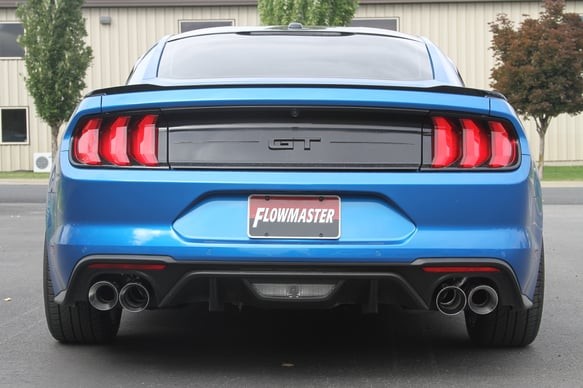 Выхлопная система Axle-Back Ford Mustang 18-23 Outlaw Series Flowmaster 817825