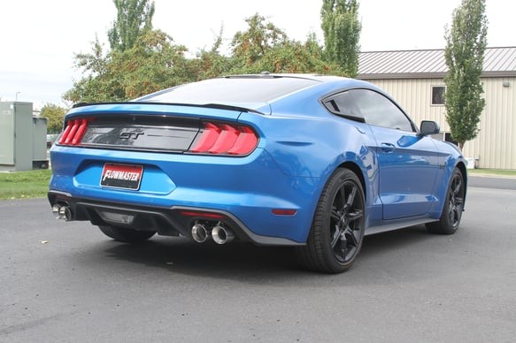 Выхлопная система Axle-Back Ford Mustang 18-23 Outlaw Series Flowmaster 817825