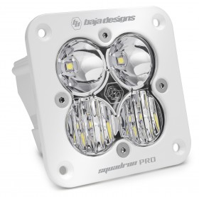 Baja Designs 491003WT Squadron Pro 3.5"x3.5" Driving/Combo Led Off-Road Light Flush Mount