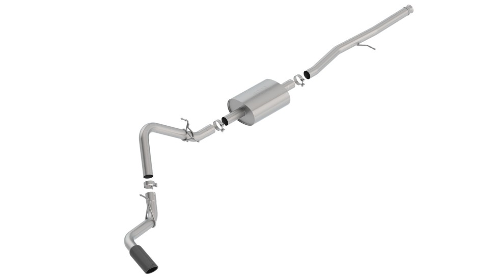 Вихлопна система Cat-Back Chevrolet Silverado/GMC Sierra 1500 19-26 S-Type Borla 140794BC