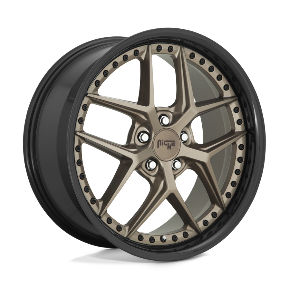 Колісний диск Niche Road Wheels Vice Matte Bronze Black Bead Ring 19x8.5 ET+35 M227198565+35