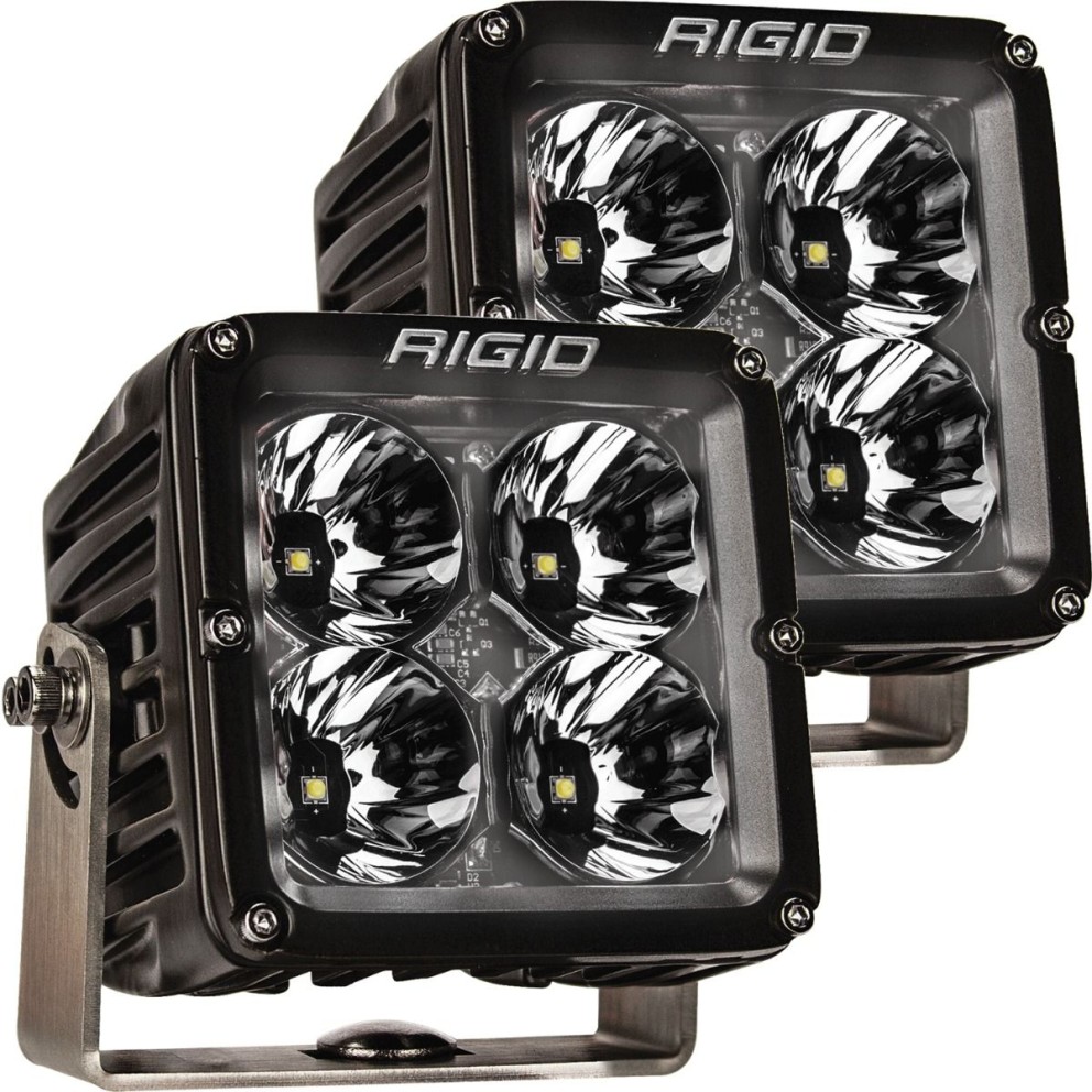 Rigid Industries 322053 Radiance Light (Pair) W/Backlit RGB 4" Spot/Drive