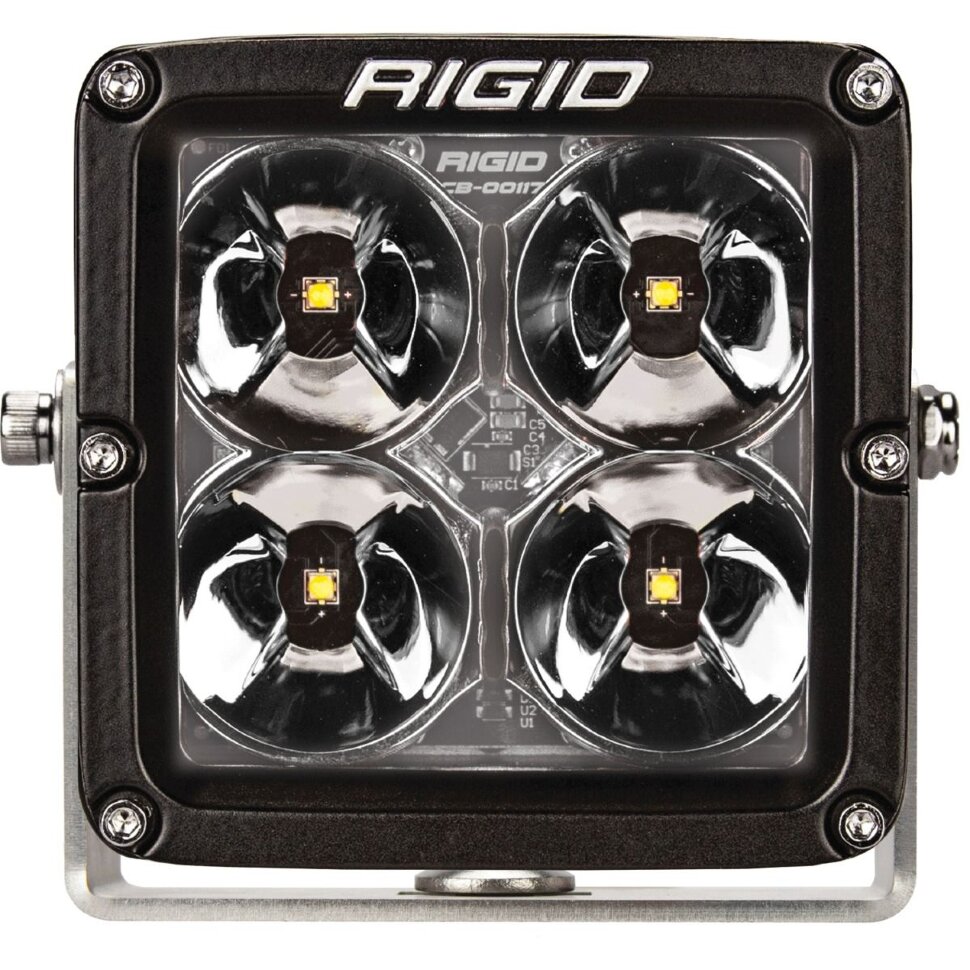 Комплект додаткових Led фар з підсвіткою 4" Spot/Drive Radiance Rigid Industries 322053