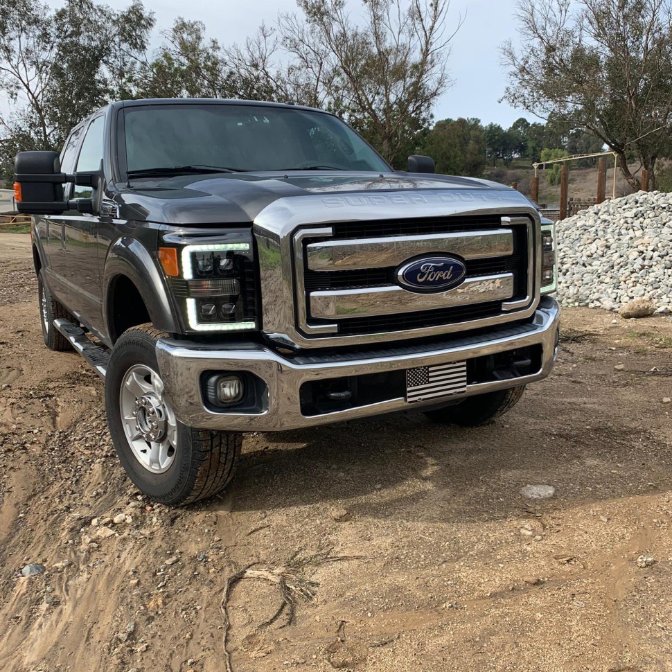 Комплект передних Led фар Ford F-250/F-350/F-450/F-550 11-16 NOVA-Series AlphaRex 880149