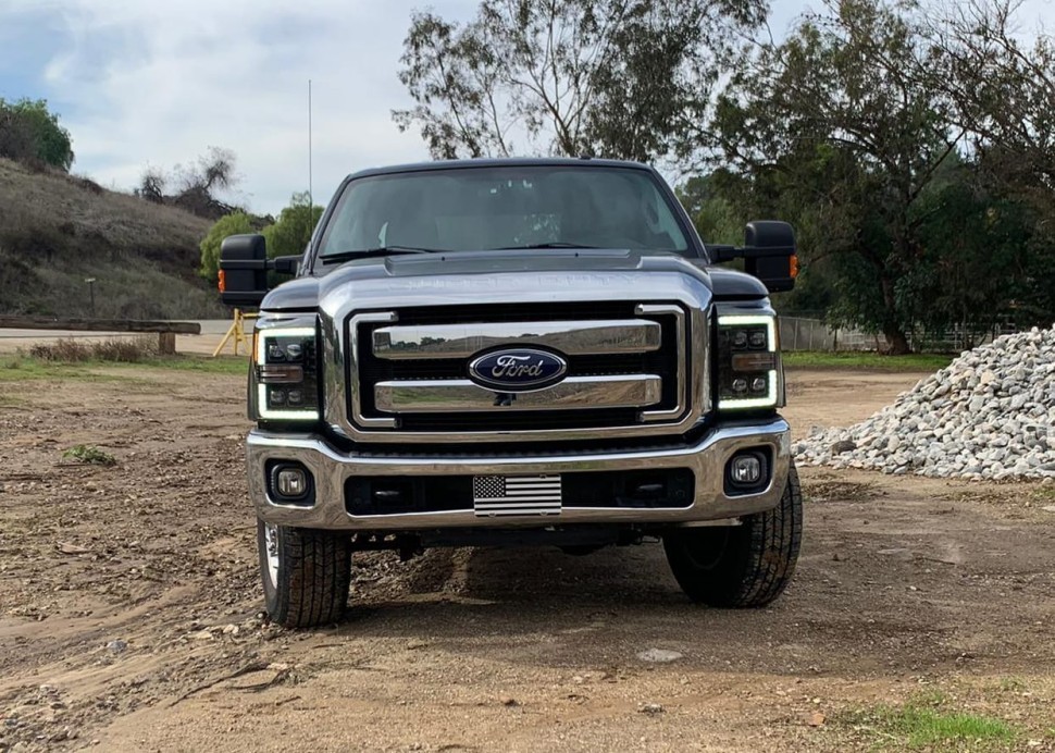 Комплект передних Led фар Ford F-250/F-350/F-450/F-550 11-16 NOVA-Series AlphaRex 880149